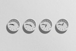 Aproveitar o tempo: 4 relógios